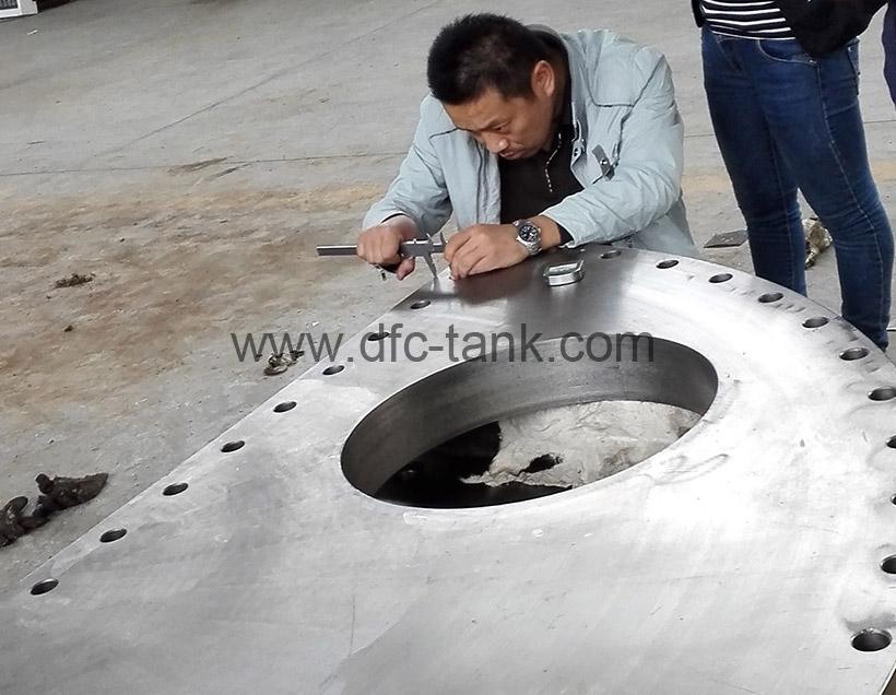 Cover is Being Inspected by ITP