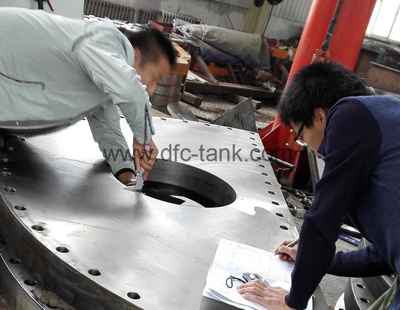 Cover is Being Inspected by ITP