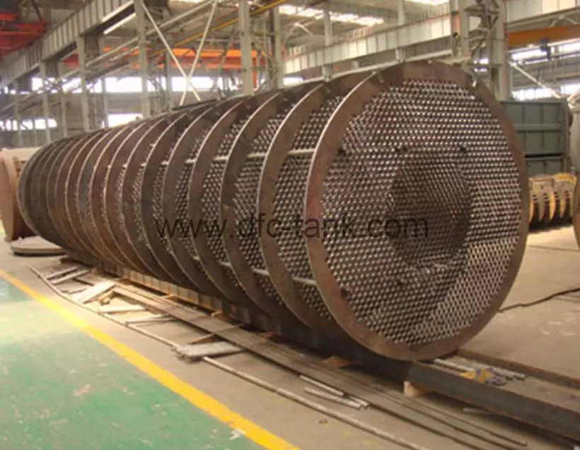 TEMA Carbon Steel Tube Bundle is Being Fabricated