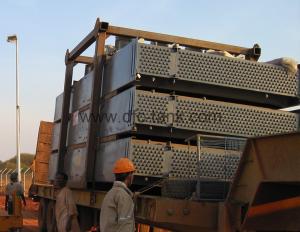 Tube Bundle Being Unload of Air Cooler