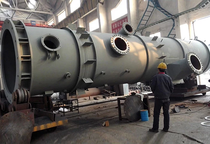 Completion of Primer Coating on Steam/Water Separator