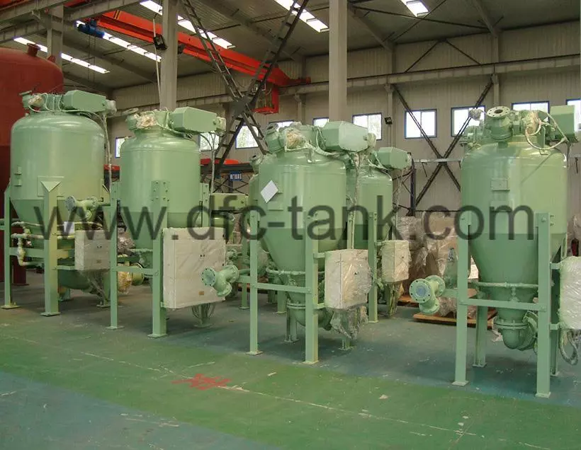 Conveying tank for Gypsum industry