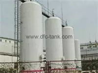 The conditions for the preparation of Oxygen storage tank for welding specimens