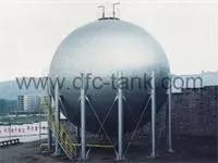 Main items about appearance and collection size of storage tank shell and head