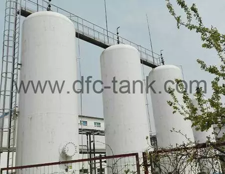 gas storage tanks