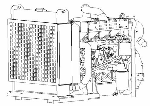 Diesel Generator Components Design Drawing Diesel Generator Components Design Drawing