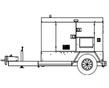 Towable Diesel Generator Design Drawing