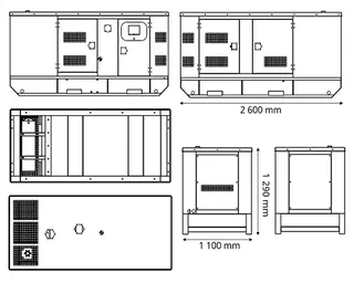 Silent Diesel Generators: Powering Quiet Environments