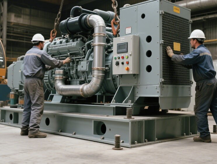 How to Install Diesel Generator Set Base?
