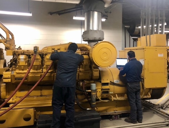 Diesel Generator Inspection before Trial Operation