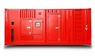 800kW Container Generator, Perkins, 50Hz, 4 Stroke, 8 Cylinder