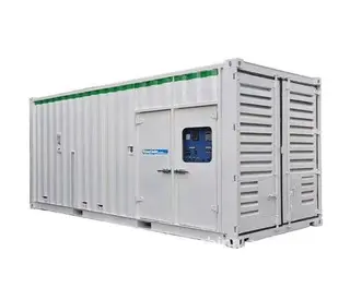 1000kW 1250kVA Container Generator, 50Hz, 3 Phase, 12 Cylinder