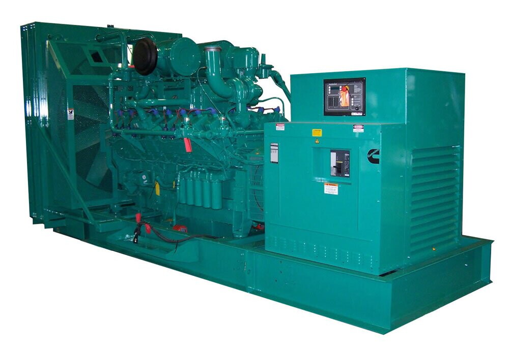 4 Stroke Natural Gas Generator, 700kW 875kVA, Cummins Engine