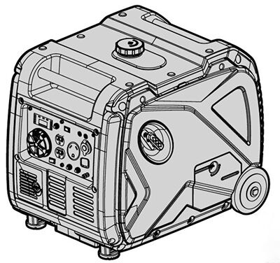1 kW Inverter Generator, 60Hz, 120V, Single Cylinder, 4 Stroke 1 kW Inverter Generator, 60Hz, 120V, Single Cylinder, 4 Stroke