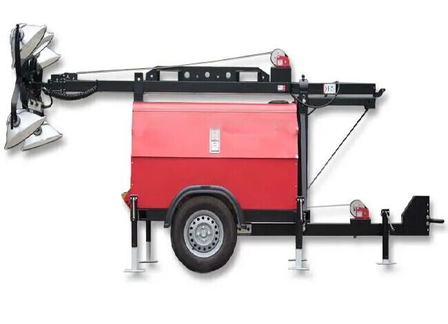 3 Phase Light Tower Generator, 60Hz, 12kW, Mitsubishi Engine