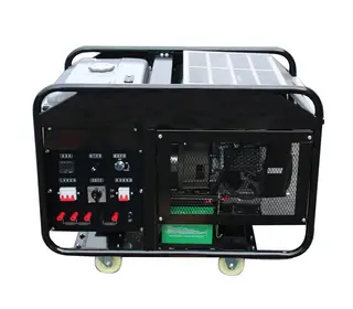 Single Cylinder Portable Generator, 7.5kW, 4 Stroke, Air Cooled