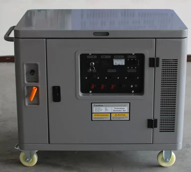 28kW Wheeled Generator, 50Hz, Gasoline Fueled, Water Cooling