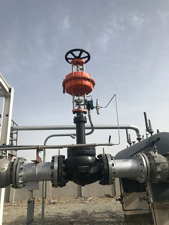 PRESSURE CONTROL VALVE IN PROJECT USE