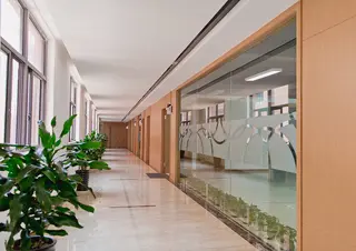 Interior View of Company Building