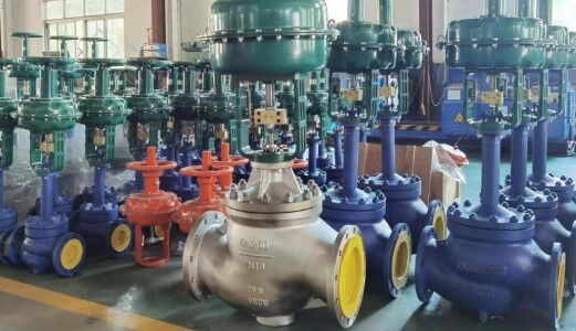 Manual Operation Function of Pneumatic Control Valves