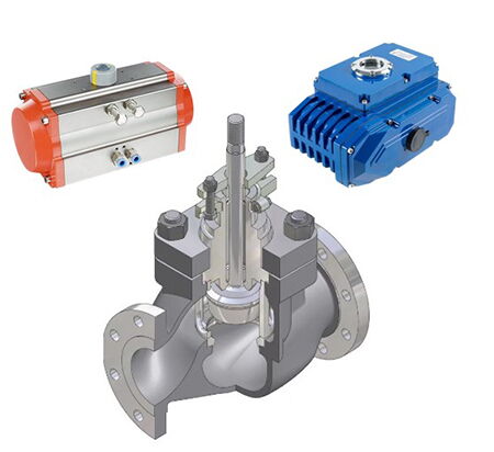 Position Control in Electric and Pneumatic Control Valves