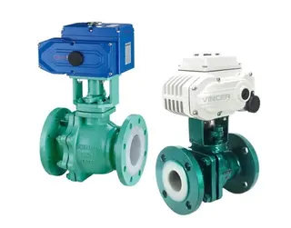 What are Electric PTFE-Lined Ball Valves?