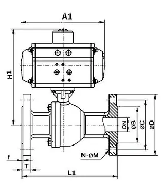 Multiple Advantages of Pneumatic Fixed Ball Control Valve