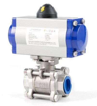Structure and Design of Pneumatic Ball Control Valves