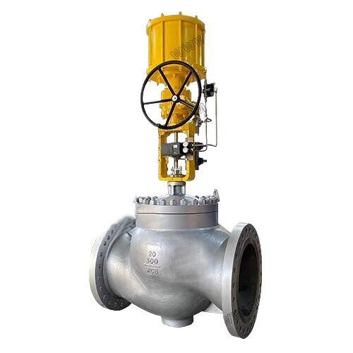 Multi Stage Cage Guided Control Valve, WCB, 20 Inch, 300 LB