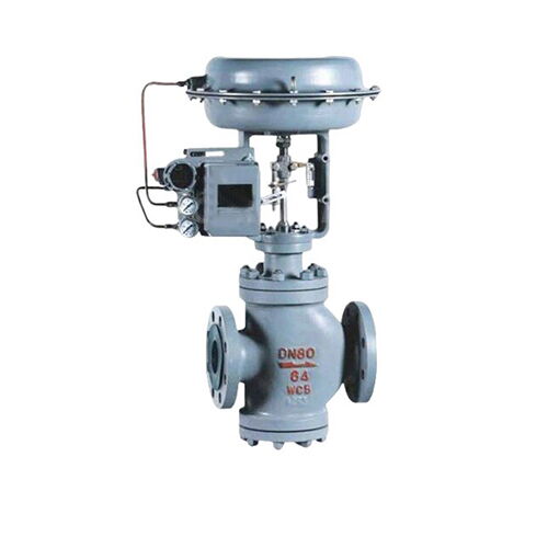 Pneumatic Double-Seated Control Valve, A216 WCB, 3 IN, CL400