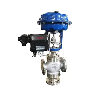 ASTM A351 CF3M 3-way Control Valve, 1-1/2 IN, CL150, Flanged