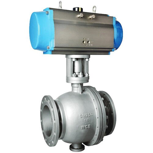 Fixed Ball Control Valve, A216 WCB, 10 Inch, 150 LB, Flanged