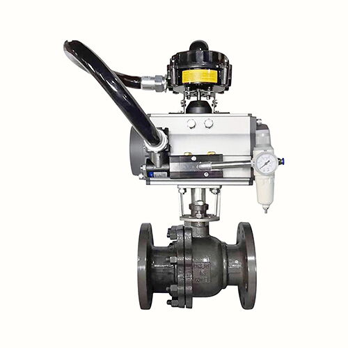 Natural Gas Ball Control Valve, ASTM A216 WCB, 2 Inch, CL150
