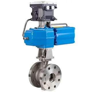 V-Port Ball Control Valve, ASME B16.34, 1/4-12 IN, 150-600 LB