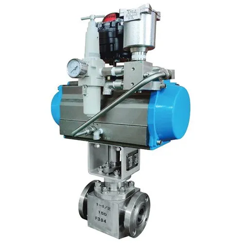Top Entry Ball Control Valve, ASTM A182 F304, 1-1/2 IN, CL150