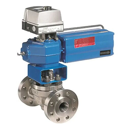 Trunnion Mounted Ball Control Valve, DN25-DN400, PN25-PN100