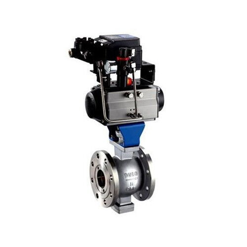 V-notch Ball Control Valve, ASTM A351 CF8, 3 Inch, CL 150 LB