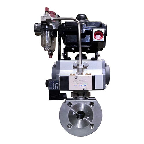 Wafer Ball Control Valve, Carbon, Stainless Steel, 1/2-6 Inch