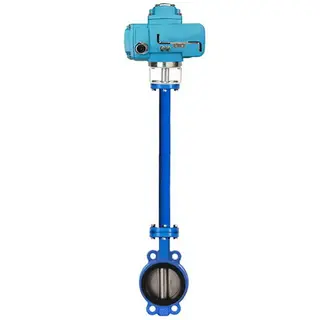 Extension Stem Butterfly Control Valve, Cast Iron, 1/2-16 IN