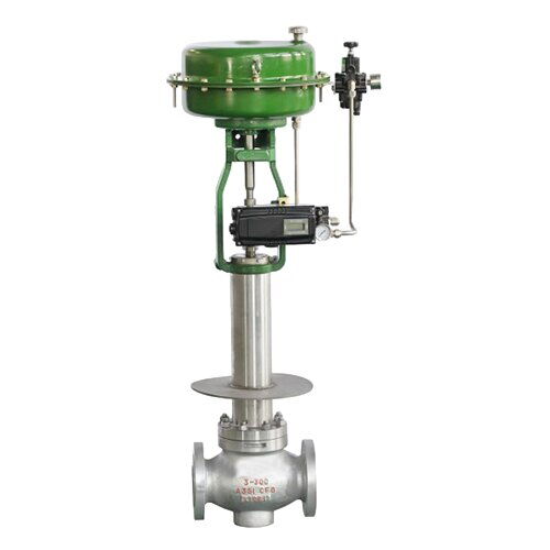 Cryogenic Globe Control Valve, ASTM A351 CF8, 3 Inch, 300 LB