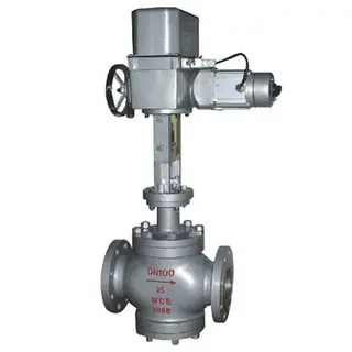 Double Seated Globe Control Valve, ASTM A216 WCB, DN100, PN25