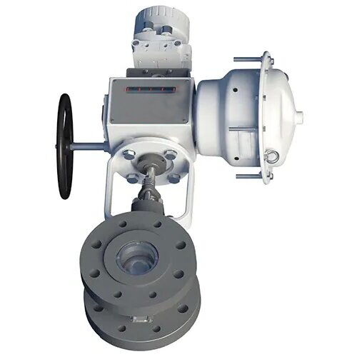 Eccentric Plug Control Valve, DN80-DN300, PN10-PN63, Flanged