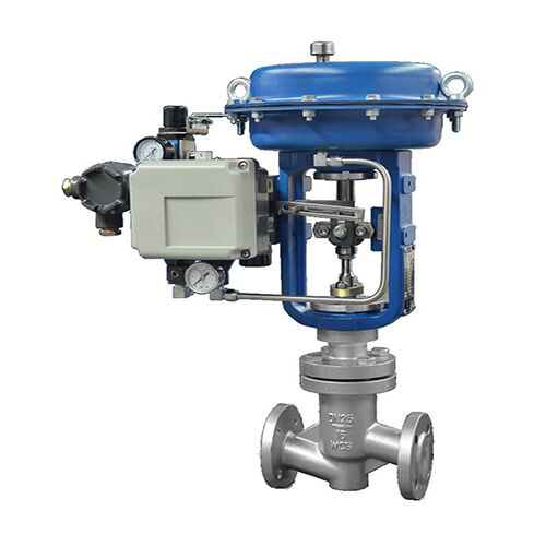 Fluorine Lined Globe Control Valve, ASTM A216 WCB, DN25, PN16