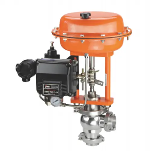 Pneumatic Sanitary Control Valve, SS 304,316,316L, 1/2-4 IN