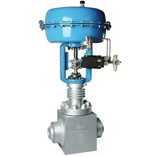 Pneumatic Labyrinth Control Valve, A182 F91, 3 Inch, 1500 LB