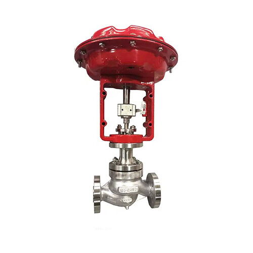 Top Guided Pneumatic Globe Control Valve,1/2-8 IN,150-600 LB