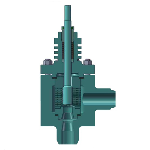Labyrinth Trim Angle Control Valve, 1-1/2-12 IN, 150-2500 LB