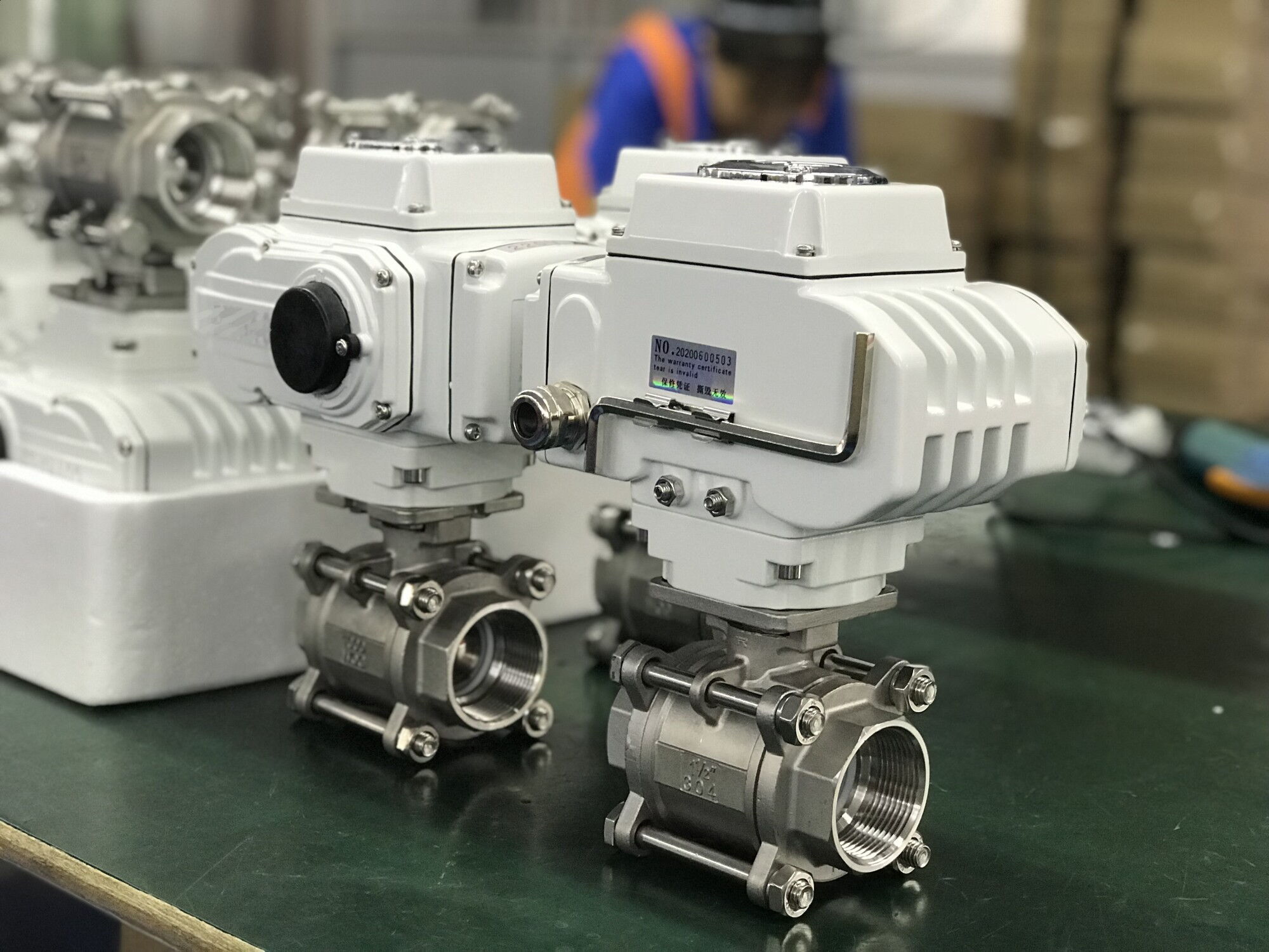 Motorized Ball Control Valve Motorized Ball Control Valve