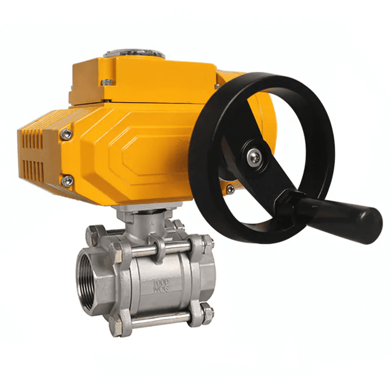 1000 WOG Motorized Ball Control Valve, Stainless Steel, 1/4-4 IN 1000 WOG Motorized Ball Control Valve, Stainless Steel, 1/4-4 IN
