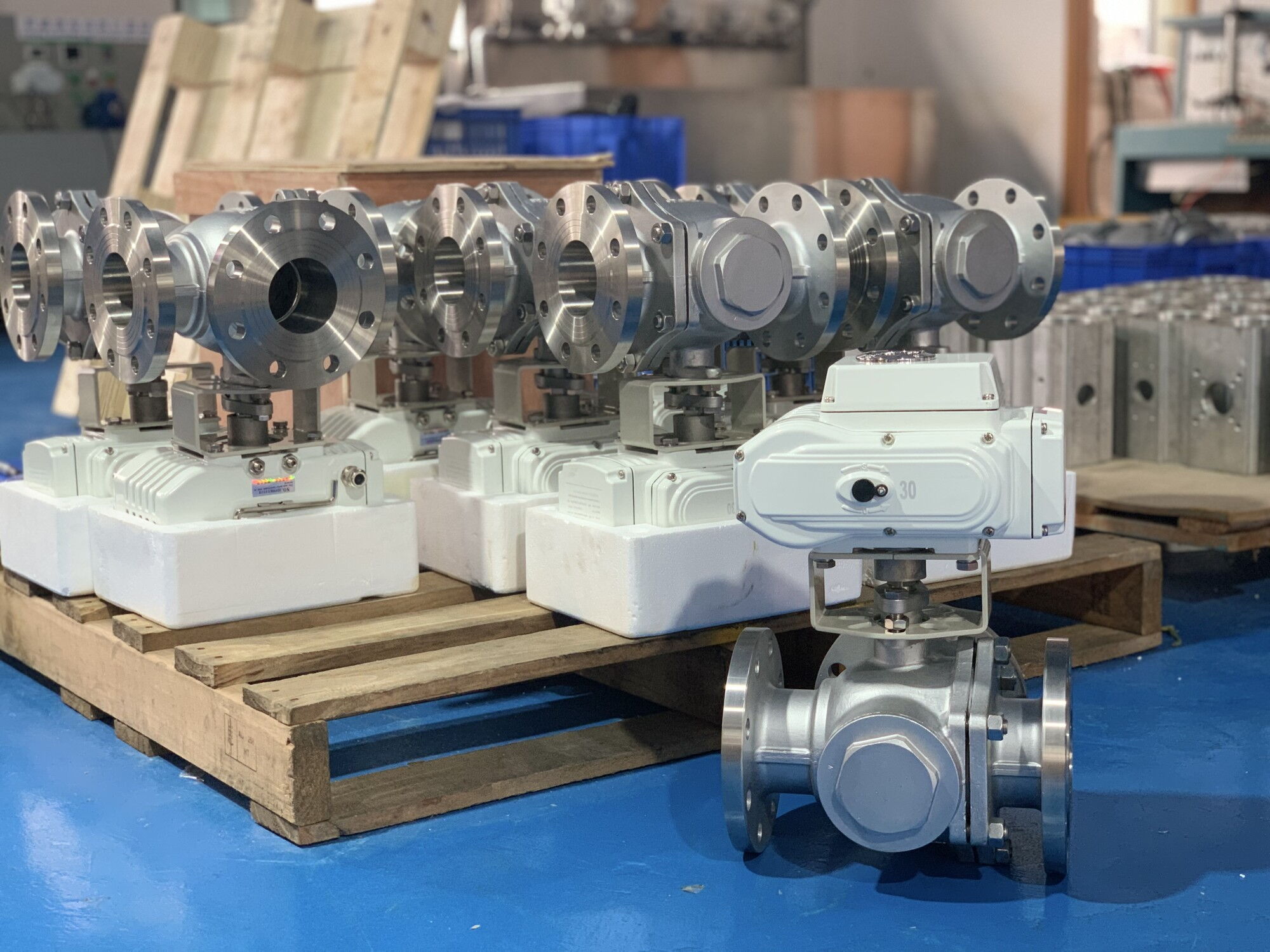 Electric Ball Control Valve